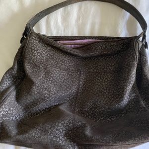 Gap leather tote